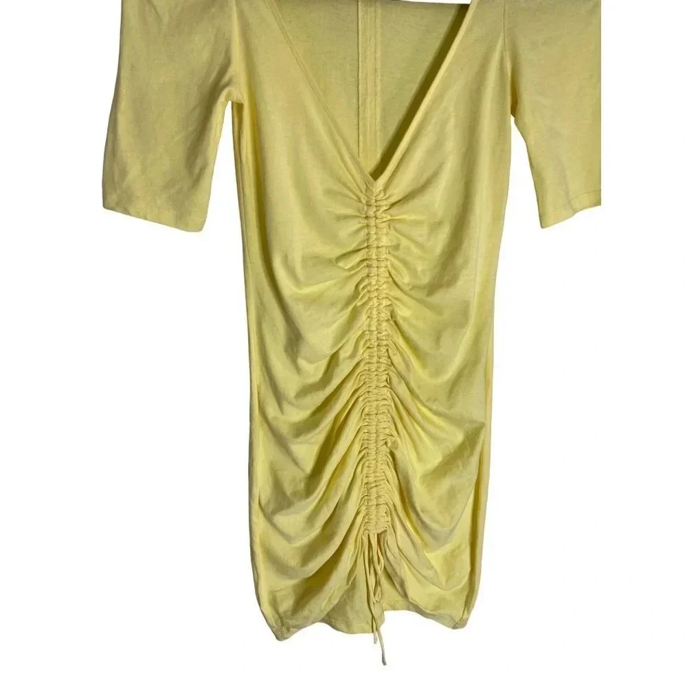 Wilfred Aritzia Nissa Dress Yellow-sz XXS